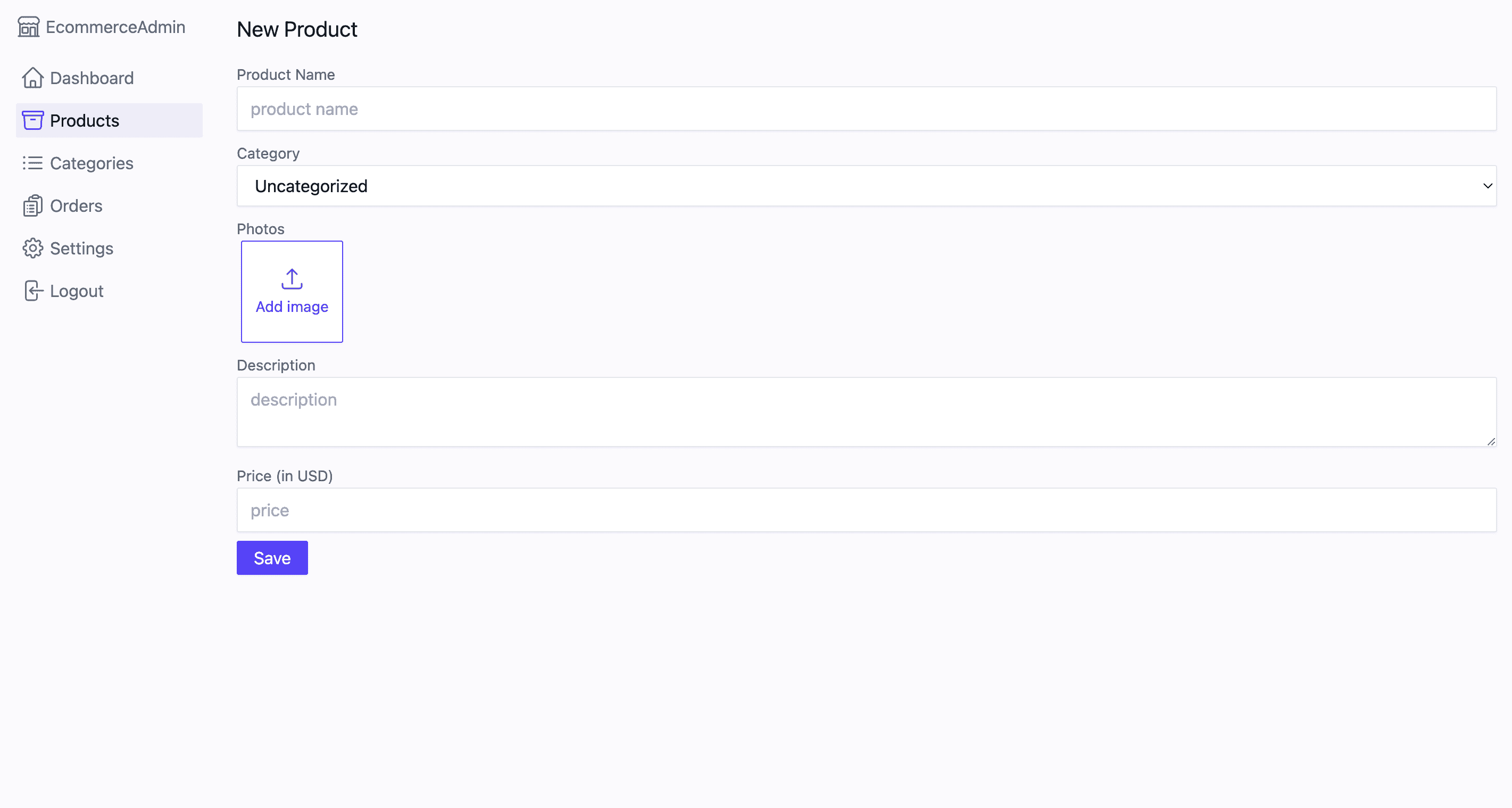 Ecommerce Admin-image-1